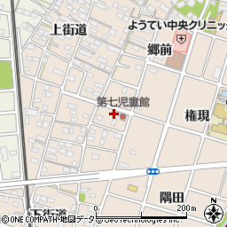 愛知県岩倉市曽野町花ノ木周辺の地図