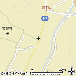 長野県下伊那郡売木村1363周辺の地図