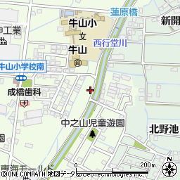 愛知県春日井市牛山町2244-7周辺の地図