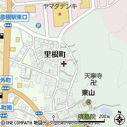 彦根市立　東山児童館周辺の地図