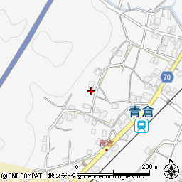 兵庫県朝来市物部1381周辺の地図