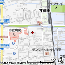 小田原アパート周辺の地図