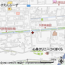 ファミリーマート久野店周辺の地図