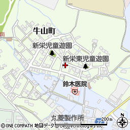 愛知県春日井市牛山町2916周辺の地図