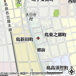 愛知県稲沢市島町東之郷1374周辺の地図