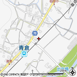 兵庫県朝来市物部1517周辺の地図