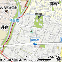 愛知県小牧市藤島町居屋敷28周辺の地図