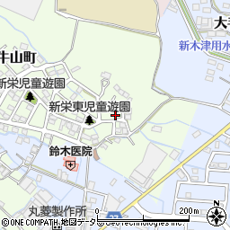 愛知県春日井市牛山町2945-10周辺の地図