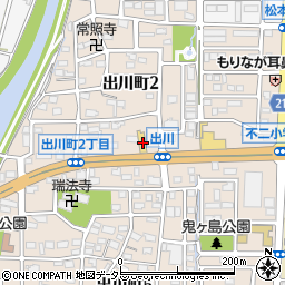 タイヤ館高蔵寺周辺の地図