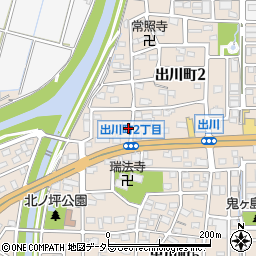 春日井市　地域包括支援センター高蔵寺周辺の地図