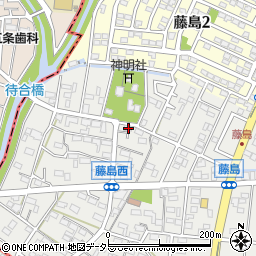 愛知県小牧市藤島町居屋敷264周辺の地図