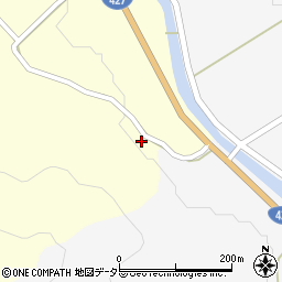 兵庫県丹波市青垣町山垣1325-2周辺の地図