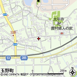 愛知県春日井市玉野町739周辺の地図