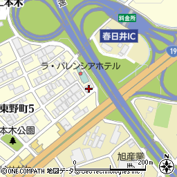 フリーパネル名古屋営業所周辺の地図