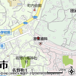 東佐野町内会館周辺の地図