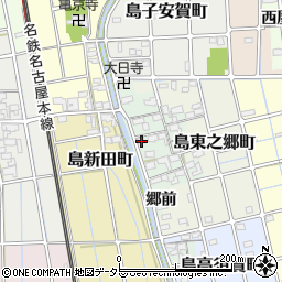 愛知県稲沢市島町東之郷1375周辺の地図