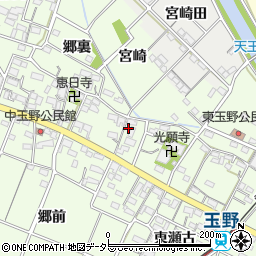 愛知県一宮市玉野東瀬古2030周辺の地図