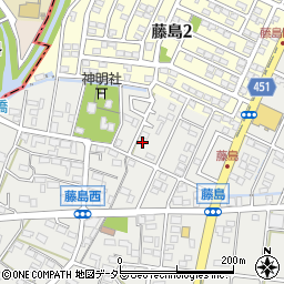 愛知県小牧市藤島町居屋敷281周辺の地図