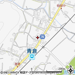 兵庫県朝来市物部1445周辺の地図