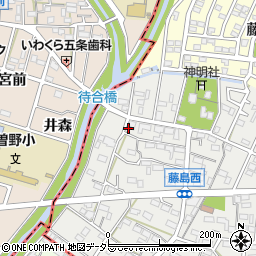 愛知県小牧市藤島町居屋敷32周辺の地図