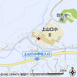 葉山町役場　教育研究所周辺の地図