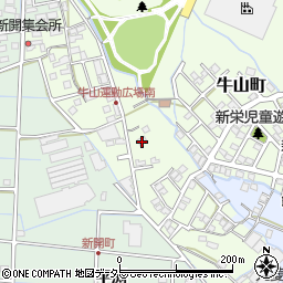愛知県春日井市牛山町2798周辺の地図