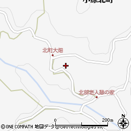愛知県豊田市小原北町171周辺の地図