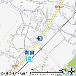 兵庫県朝来市物部1448周辺の地図