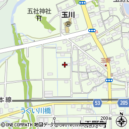 愛知県春日井市玉野町252周辺の地図