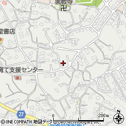 神奈川県三浦郡葉山町一色1314-10周辺の地図
