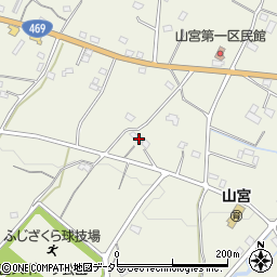 静岡県富士宮市山宮1967周辺の地図