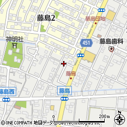 愛知県小牧市藤島町居屋敷306周辺の地図