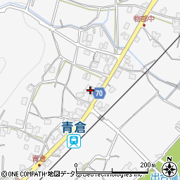 兵庫県朝来市物部1449周辺の地図