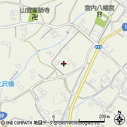 静岡県富士宮市山宮770周辺の地図