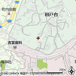 神奈川県横須賀市田戸台65周辺の地図