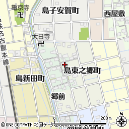 愛知県稲沢市島町東之郷1379周辺の地図