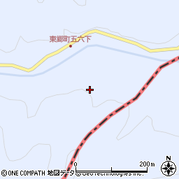 愛知県豊田市東郷町（五六下）周辺の地図