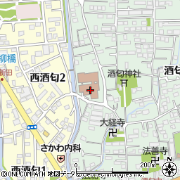 小田原市役所　子育て世代包括支援センターはっぴぃ周辺の地図