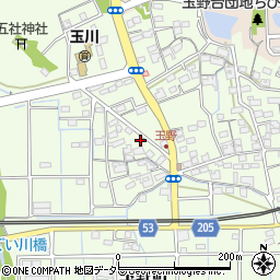 愛知県春日井市玉野町1414周辺の地図