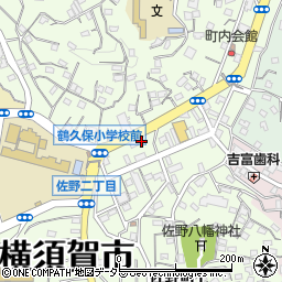 第一興商横須賀支店周辺の地図