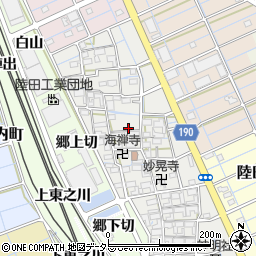 愛知県稲沢市陸田本町周辺の地図
