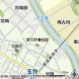 愛知県一宮市玉野北野方17-5周辺の地図