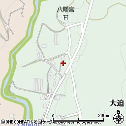京都府船井郡京丹波町大迫西ノ下周辺の地図
