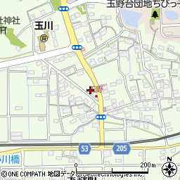 愛知県春日井市玉野町1394周辺の地図