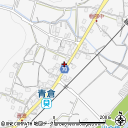 兵庫県朝来市物部1453周辺の地図