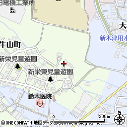 愛知県春日井市牛山町2933-13周辺の地図