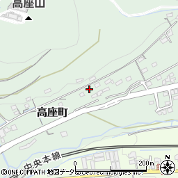 愛知県春日井市高座町周辺の地図
