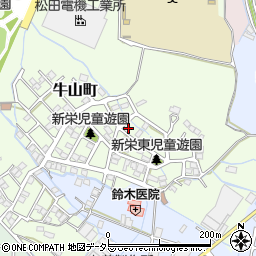 愛知県春日井市牛山町2919周辺の地図