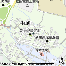 愛知県春日井市牛山町2923周辺の地図