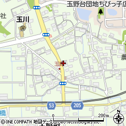 愛知県春日井市玉野町1185-3周辺の地図
